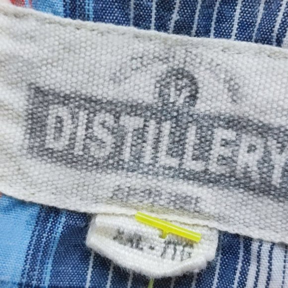 Distillery men's button up short sleeve shirt size XXL - Picture 5 of 5